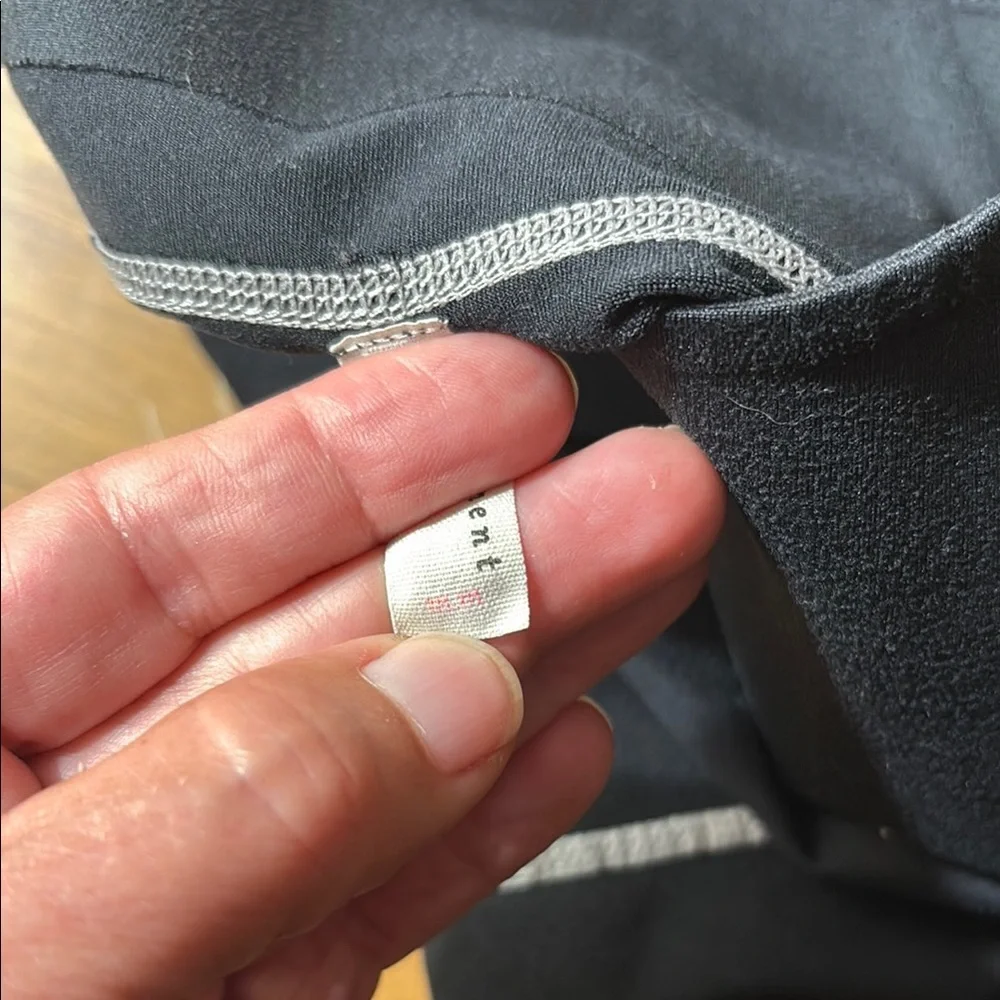 FP Movement Black and White Yoga Shorts - Picture 3 of 3